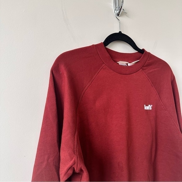LEVIS-SWEAT CREW RAGLAN LAUNDRY  (Size:Small) - Picture 7 of 9